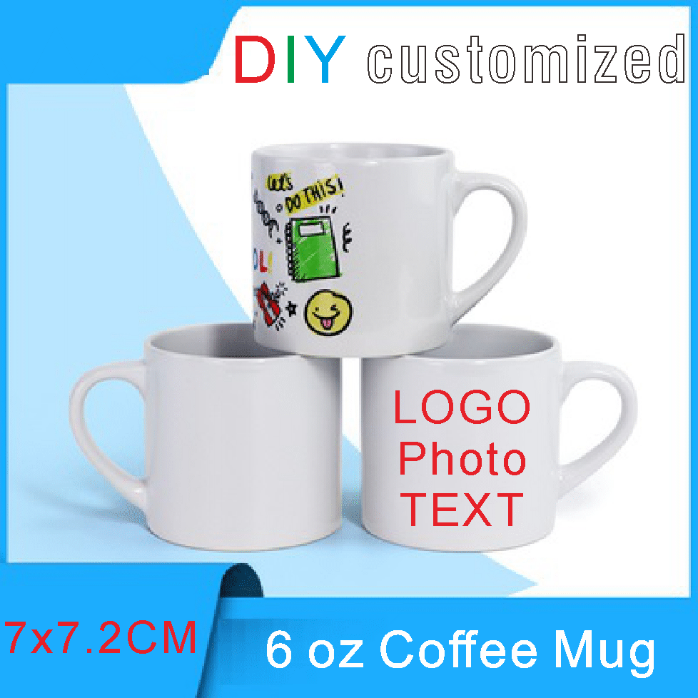 Маленькая керамическая кружка  – обзор и цена Sublimation Mug White