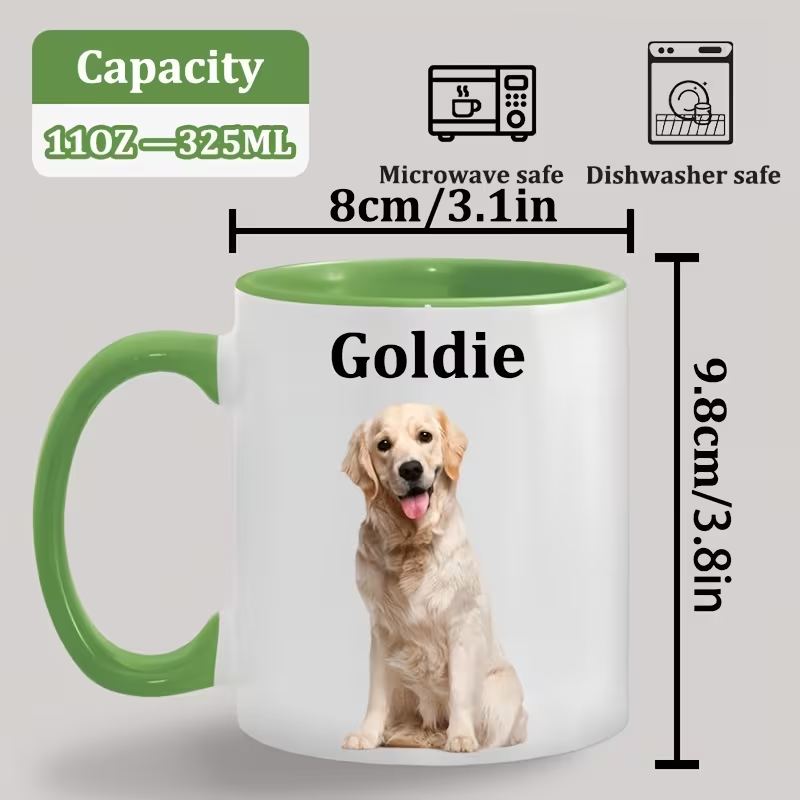 Керамическая кружка с индивиду – обзор и цена Sublimation Mug White