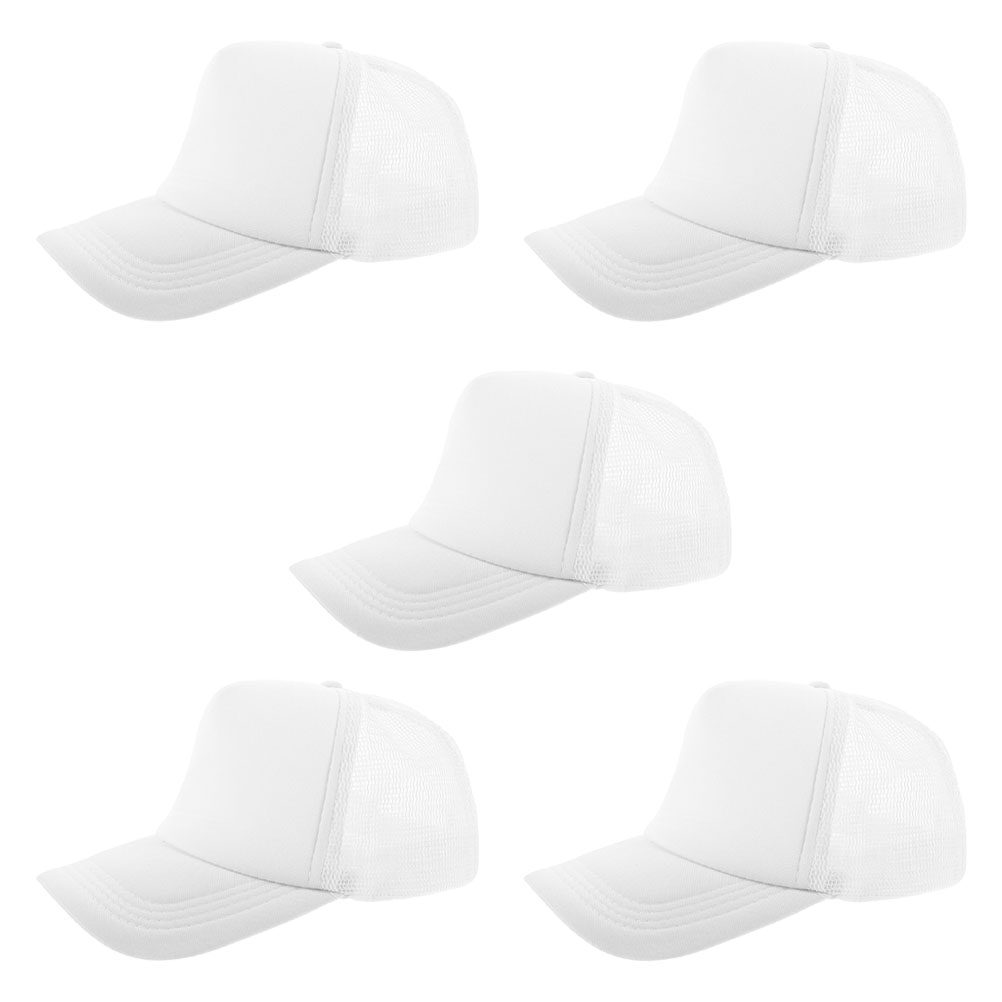 5 шт. пустых бейсболок с сетча – обзор и цена Hat Sublimation Blank